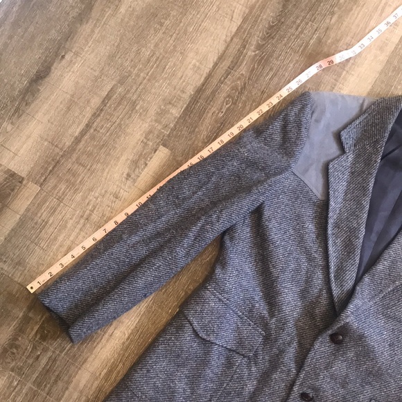 Pendleton Blazer. Blue tweed. Sz 42. Made in USA - Picture 6 of 9